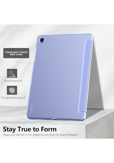 Samsung Galaxy Uyumlu Tab A9 Plus X210 X213 X215 X217 Kılıf New Pu Deri Smart Standlı Case Uyku Modlu