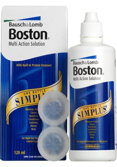 Bausch + Lomb Boston Simplus Sert Lens Solüsyonu 120 ML