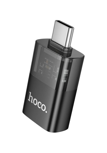 Hoco. Ua36b Tak Çalıştır Type-c To Usb 3.0 Dönüştürücü - Siyah