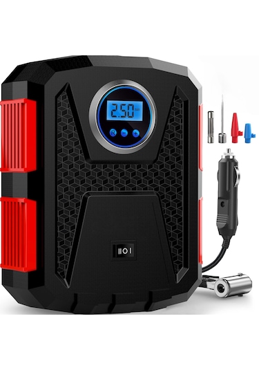 Enshall 3609b Araç Çakmaklık Uyumlu 100w Hava Kompresörü Dc 12v