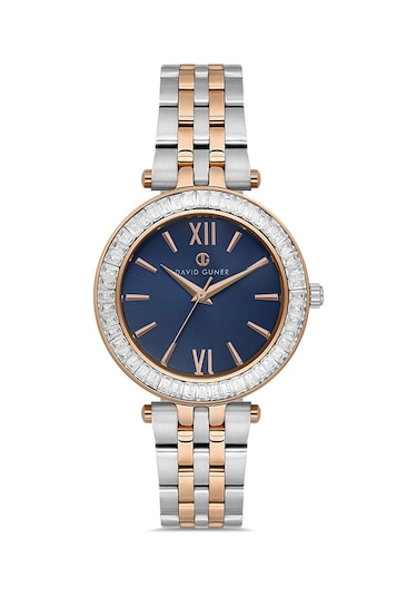 David Güner Kadın Kol Saati Dg-8757la-e3 Rose Gold