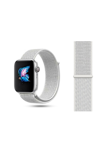 Apple Uyumlu  Watch  Seri 9/8/7/6/se/5/4/3 Spor Loop Kordon 41/40/38mm