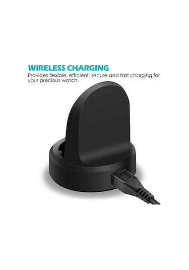 Tongxida Samsung Galaxy Uyumlu Watch 46mm Sm-r800/42mm Sm-r810 Ep-yo805 Kablosuz Şarj Ünitesi, Epilasyon Ve Sağlık Takibi