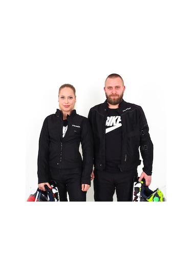 Venom Ceket Rock Cordura ( Impactec Korumalı ) Siyah