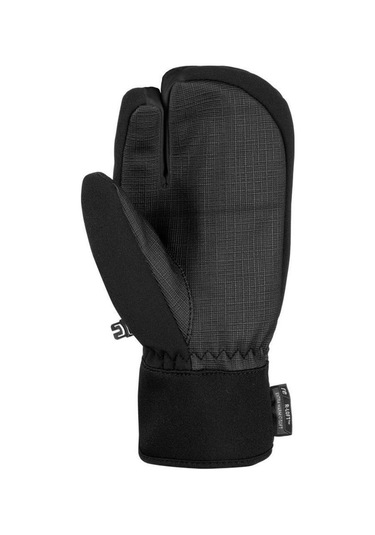 Reusch Torby R-Tex Xt Çocuk Üç Parmak Kayak Eldiveni Gri/Siyah
