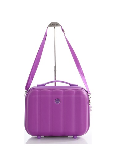 Mçs Polipropilen 3lü Valiz Seti Büyük & Orta & Makyaj V305 S21yy1000078-set 00014 Mor