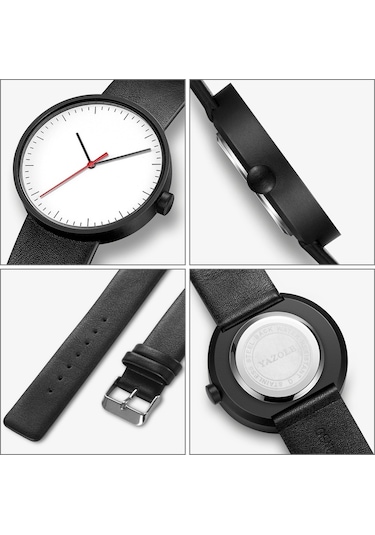 Sones Eutour E041 40 Mm Paslanmaz Çelik Standlı Erkek Manyetik Kuvars Saat Gümüş