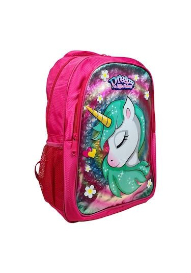 Mergenshoes Bf0084 Pembe Lisanslı 2 Li İlk Ve Ortaokul Sırt Çantası Pembe