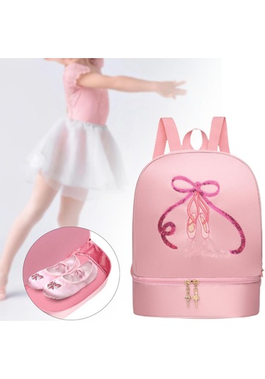 Suntek Bale Dans Sırt Çantası Hafif Kızlar Seyahat Pembe