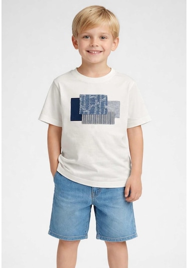 Nanica Kids Erkek Çocuk Tshirt Nc-126308 İndigo