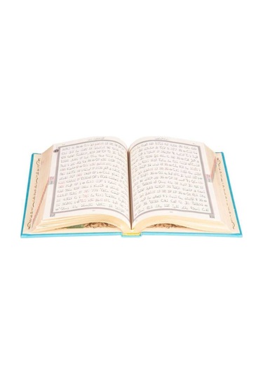 Hafız Boy Termo Deri Kuran-I Kerim (Turkuaz. Mühürlü) N11.2385