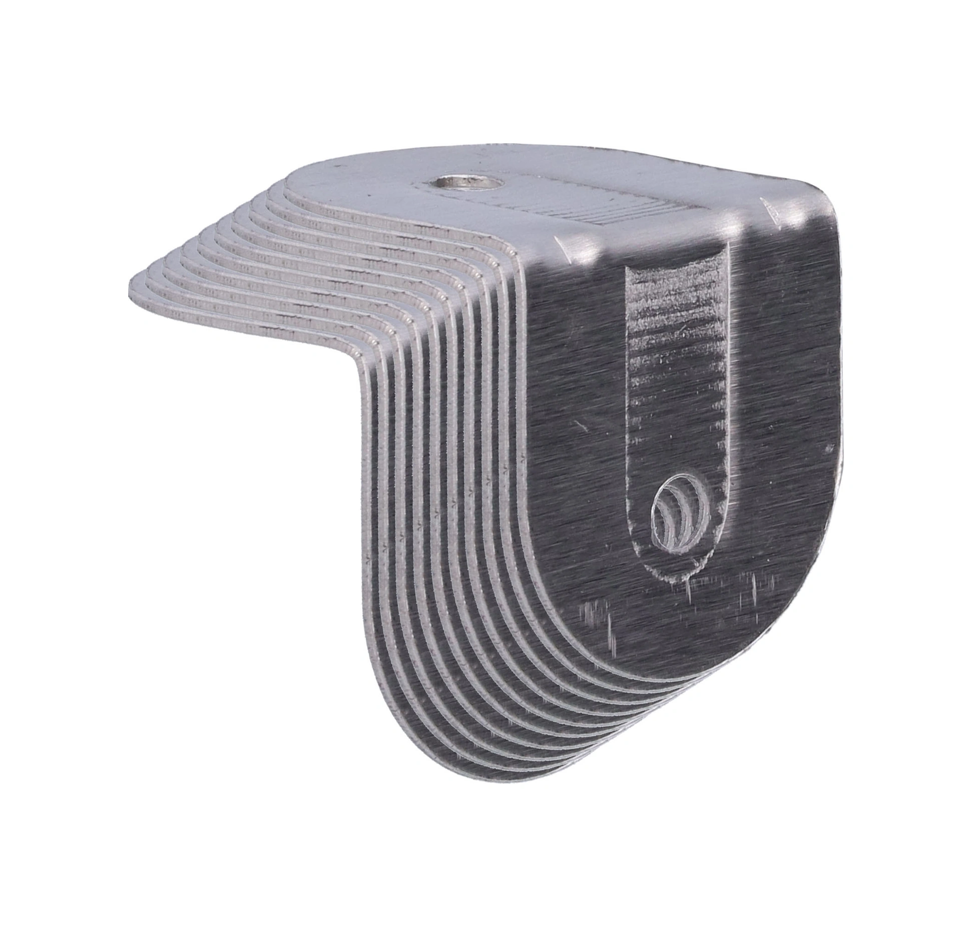 Geeroyoo 10 Adet 40x40mm Paslanmaz Çelik Köşe Ayiracı - 90 Derece Dayanıklı Taşıma, Mobilya Sabitleme, Dolap/raf Güçlendirme Diğer