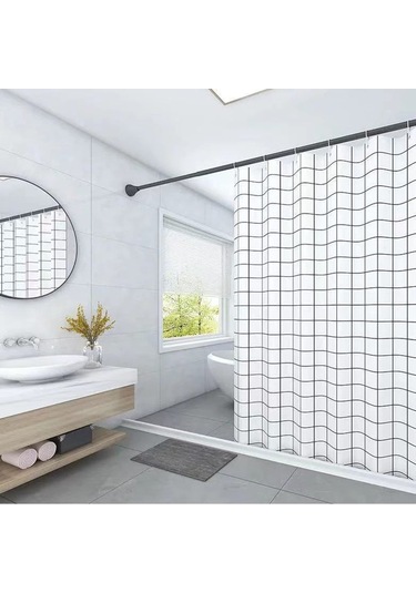 Hombey Silikon Banyo Su Engelleme Şeridi, Otomatik Yapışkan, Su Geçirmez, Duş Ve Lavabo İçin, 200 Cm Beyaz Gri