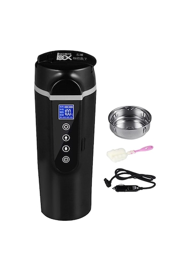 Suntek 24 V/12 V Araba Su Isıtıcısı Siyah