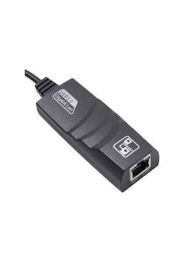 Type-C Ethernet Kablo Dönüştürücü Sadece Windows V Android Uyumlu-Siyah