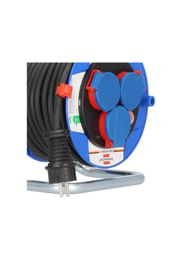Brennenstuhl Garant Serisi H05rr-f 3g1,5 Ip44 Lisanslı 3 Soketli 15 Metre Uzunluğa Sahip Makaralı Kablo 15 Metre