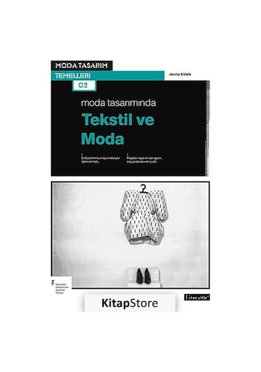Moda Tasarımında Tekstil ve Moda - Jenny Udale - Literatür Yayıncılık