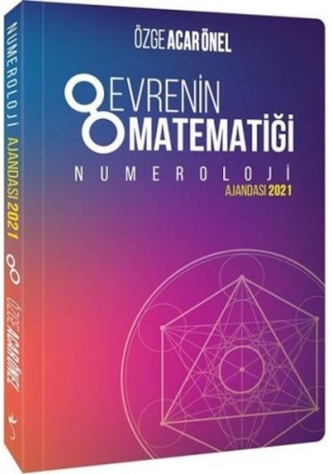 Evrenin Matematiği Numeroloji Ajandası 2021 Çok Renkli