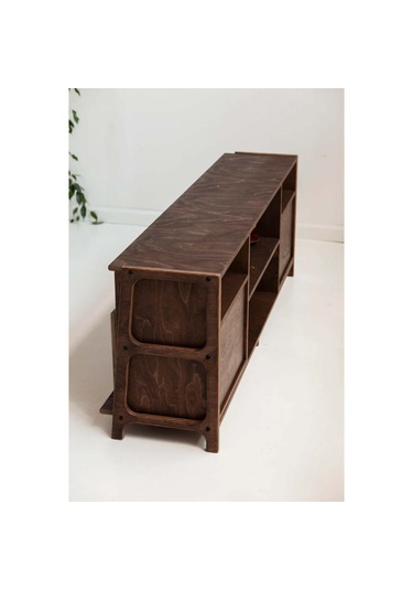 Woodesk Viento, Ahşap, Dolap Ve Konsol, 170x60, Ceviz Renk