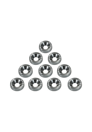 Youmex 10 Adet Titanyum Renkli Çelik Levha Alüminyum Araç Bumper Yıkama Yorulmaz Somun Ve Mafsal Seti 8 Renkten Seçim