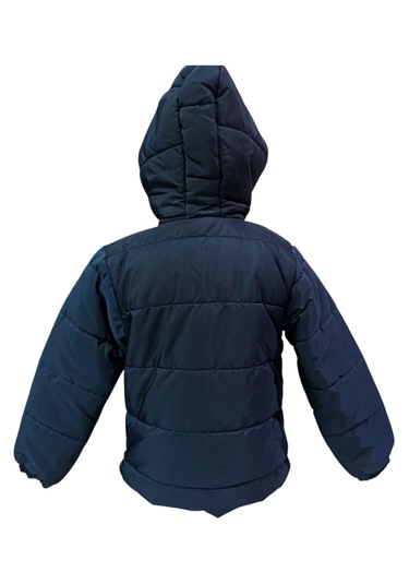Erkek Çocuk Speedy Armalı Kapüşonu Sabit İçi Polar Astarlı Lacivert Renk Mont Lacivert