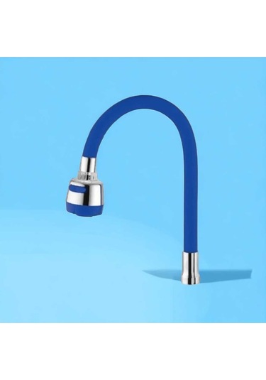 Mintev Mutfak Evye Oynar Başlıklı 2 Fonksiyonlu Esnek Spiralli Renkli Lavabo Musluk