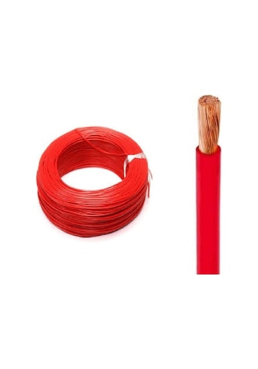 Seval H50v-k 0.75-kr ,kırmızı 0.75mm² 1-damar/çok Telli 1-mt Nyaf Kablo