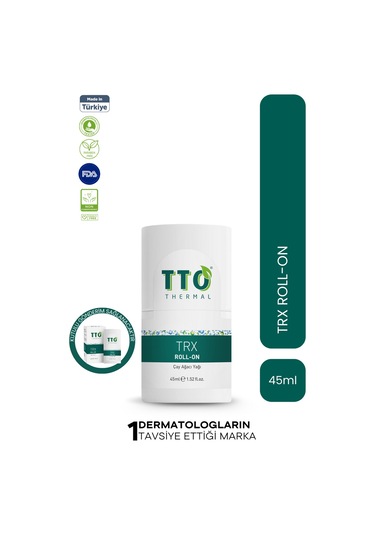 Tto Thermal Trx Çay Ağacı Yağlı Roll-On Deodorant 45 ML