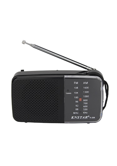 Ultratekno K-258 Pilli Cep Radyosu - Fm Radyo, Deprem Radyosu Taşınabilir Küçük Radyo