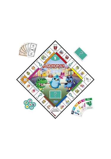 '+4 Yaş Monopoly İlk Monopoly Oyunum (hasbro)