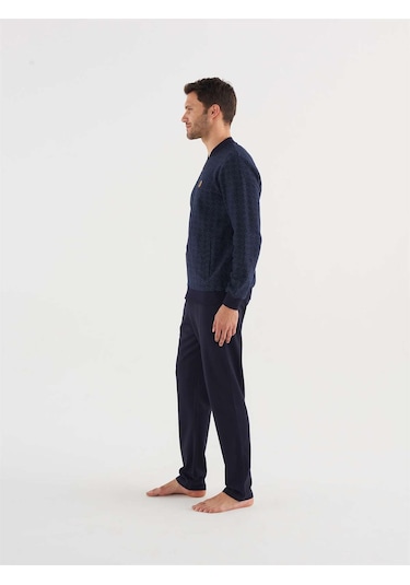 Mod Collection MOD COLLECTION Erkek Lacivert Eşofman Takım 3755 Lacivert