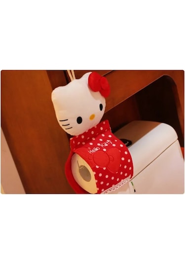 Pembe-satış Kawaii Hello Kıtty Ev Ve Banyo Doku Kutusu Kutu Konteyner Havlu Peçete Kağıtları Çanta Tutucu Kutusu Kasa Kılıfı Doku Kutusu