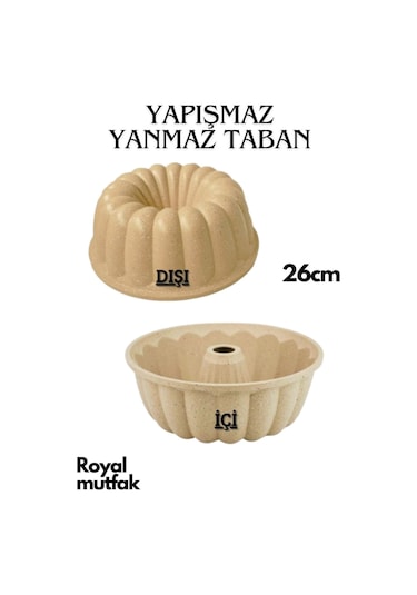 Thermoad 4'lü Vizon Set (Sosluk&Sütlük - Kek Kalıbı - Tart Kalıbı - Emojili Pankek Tavası)