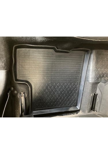 Turkmenaksesuar Dacia Duster Refref 4D Havuzlu Kauçuk Paspas 2018 Ve Üstü Siyah