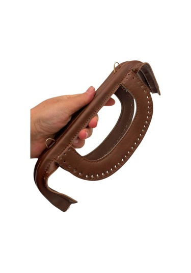 Çanta Aksesuar 25 Cm Suni Derili Taba Renk Gizli Çanta Bursu Yeni Model