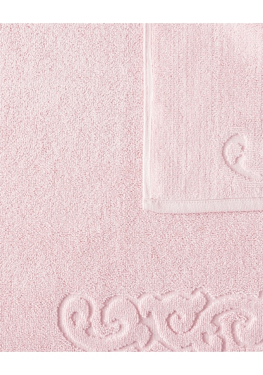 Orlena %100 Pamuk Ayak Havlusu - Pudra - 50x70 Cm Pudra