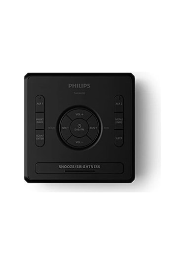 Philips Uyumlu  Tar4600/10 Siyah Saatli Radyo