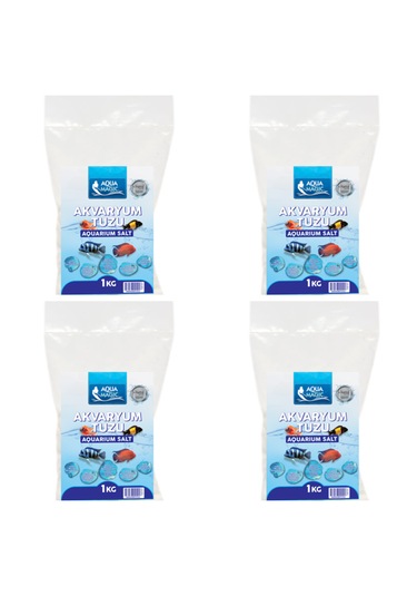 Akvaryum Tuzu 1 Kg, 4 Adet Fırsat Ürünü