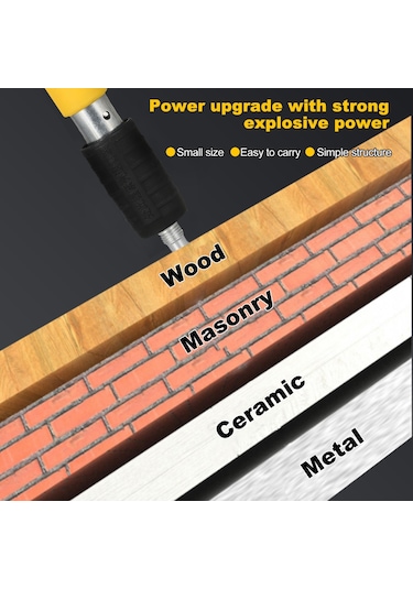 Hallow E24734-1 Yüksek Basınçlı Çivi Tabancası Sadece Çivi Sabitleme Aleti
