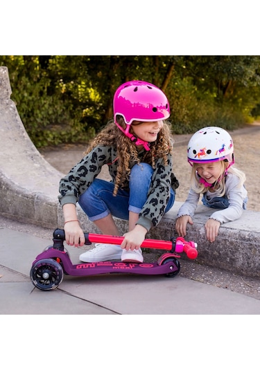 Micro Maxi Deluxe Foldable Neon Led Ultra Pink