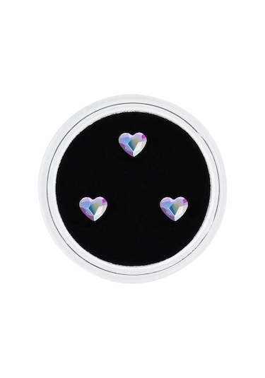 3 Adet Diş Dişleri Kristal Süsleme Diş Taşlar Moda Diş Taşlar Güzellik Elmas Diş Kristal Diş Takı Dekorasyon Bur Koyu Yeşil