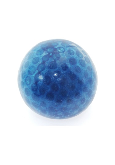 Squishy Stres Topu Simli Mavi Kristal  Slime