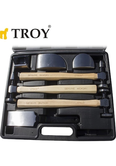 Troy 27299 Kaporta Ve Tampon Düzeltme Alet Seti. 7 Parça