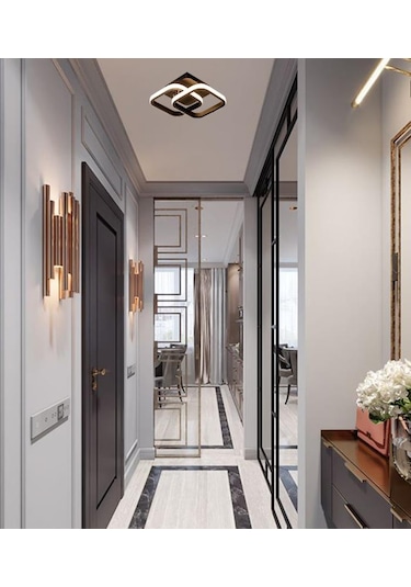 Eray Aydınlatma 9253 Plofonyer Siyah Led Avize