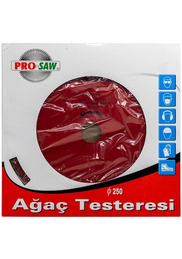 Pro-saw Ps51331 Teflonlu Ahşap Kesme Daire Testere 250x30 Mm 80 Diş
