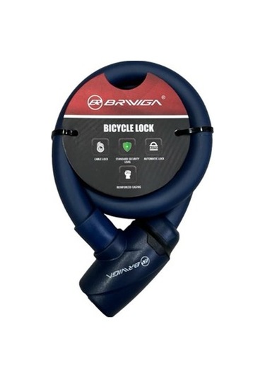 Briviga Hc20s Anahtarlı Kilit Siyah 650mm/12mm 90007 Siyah