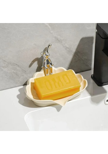 Kangvka Tekli Abs Plastik Sabun Dağıtıcı - Modern Banyo/mutfak, Kolay Doldurma, Dayanıklı Beyaz Tasarım Krem