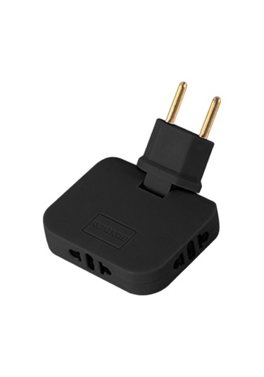 Symbee Eu Standartlı 180 Döner Reçine, Seyahat İçin Taşınabilir Abs Malzeme Akıllı Prizi Adaptörü