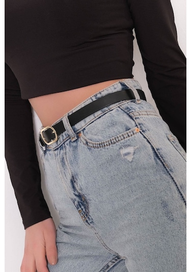 Bensu Store - Aksesuar Kemer Siyah - 10877.1140. 001 Siyah