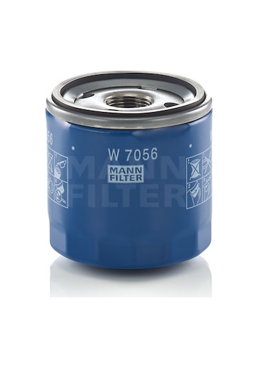 Opel Astra K 1.4 T Benzinli Yağ Filtresi 2015-2021 Mann Filter